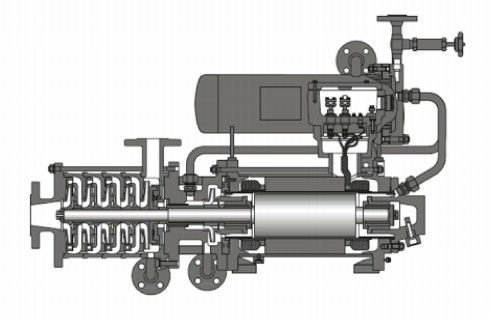 Bomba de sola etapa y tipo conservado bomba multi elevación de la etapa de la bomba los 400m